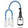 KINKgear Pompe à tétons Thre Cup Pump Bleue